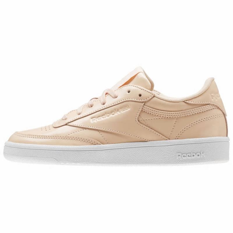 Tenisi Reebok Club C 85 Patent Dama Roz/Albi Romania FC1082BZ